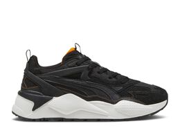 PUMA: Чёрные кроссовки  RS-X