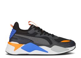 PUMA: Чёрные кроссовки  RS-X