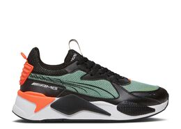 PUMA: Чёрные кроссовки  RS-X