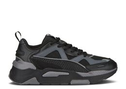 PUMA: Чёрные кроссовки  RS