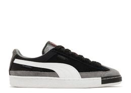 PUMA: Чёрные кроссовки  Suede