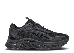 PUMA: Чёрные кроссовки 