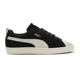 PUMA: Чёрные кроссовки  Suede