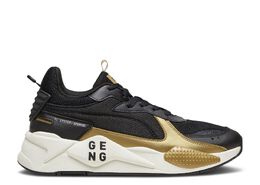 PUMA: Чёрные кроссовки  RS-X