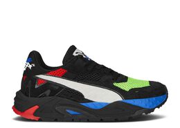 PUMA: Чёрные кроссовки  RS