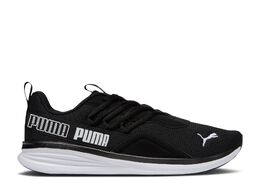 PUMA: Чёрные кроссовки 