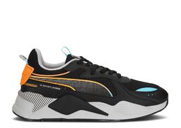 PUMA: Чёрные кроссовки  RS-X
