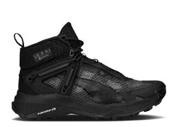 PUMA: Чёрные кроссовки 