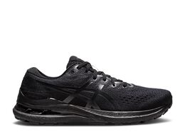 Asics: Чёрные кроссовки  Gel-Kayano 28