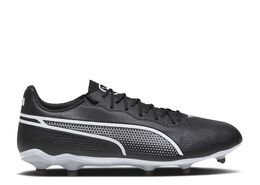 PUMA: Чёрные кроссовки  King Pro FG