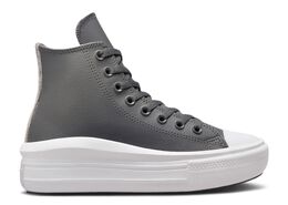 Converse: Серые кроссовки  Chuck Taylor All Star Move