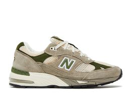 New Balance: Серые кроссовки  991