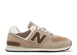 New Balance: Синие кроссовки  574