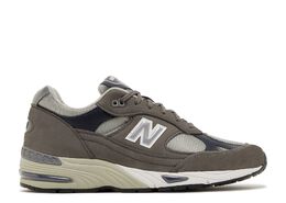 New Balance: Синие кроссовки  991