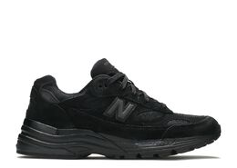 New Balance: Чёрные кроссовки  992