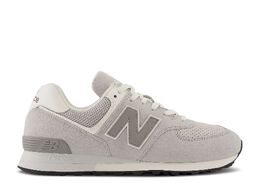 New Balance: Белые кроссовки  574