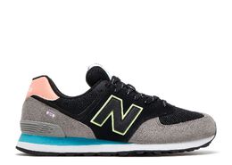 New Balance: Чёрные кроссовки  574