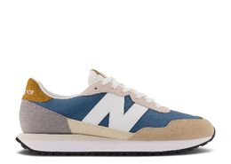 New Balance: Бежевые кроссовки  237