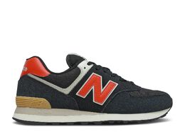 New Balance: Чёрные кроссовки  574