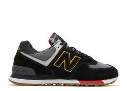 New Balance: Чёрные кроссовки  574