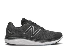 New Balance: Чёрные кроссовки  Fresh Foam