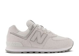 New Balance: Серые кроссовки  574