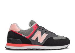 New Balance: Чёрные кроссовки  574
