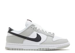 Nike: Серые кроссовки  Dunk Low SE