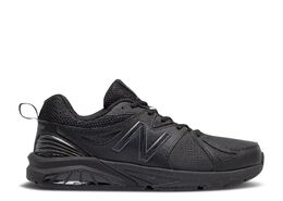 New Balance: Чёрные кроссовки 