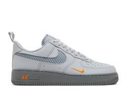 Nike: Серые кроссовки Air Force 1