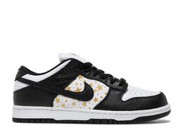 Nike: Чёрные кроссовки  Dunk Low