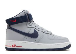 Nike: Серые кроссовки  Air Force 1 High