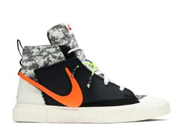 Nike: Чёрные кроссовки  Blazer Mid