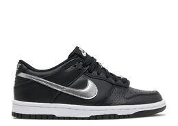 Nike: Чёрные кроссовки  Dunk Low