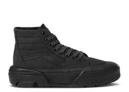 Vans: Чёрные кроссовки  SK8-Hi Tapered