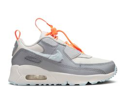 Nike: Серые кроссовки  Air Max 90