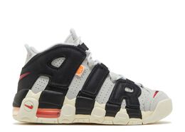 Nike: Серые кроссовки  Air More Uptempo