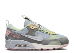 Nike: Серые кроссовки  Air Max 90