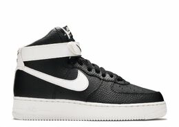 Nike: Чёрные кроссовки  Air Force 1