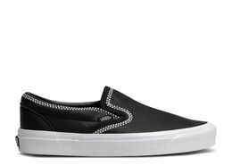 Vans: Белые кроссовки  Classic Slip On