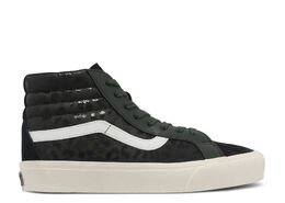 Vans: Чёрные кроссовки  SK8-Hi Reissue