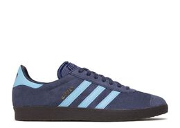 Adidas: Синие кроссовки  Gazelle