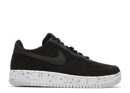 Nike: Чёрные кроссовки Air Force 1 Crater Flyknit