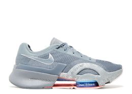 Nike: Серебристые кроссовки  Air Zoom