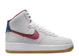 Nike: Серые кроссовки  Air Force 1 High