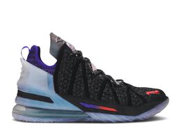 Nike: Чёрные кроссовки  Lebron 18