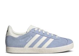 Adidas: Голубые кроссовки  Gazelle