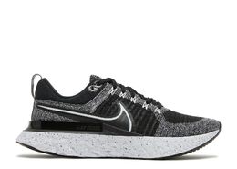 Nike: Белые кроссовки React Infinity Run Flyknit