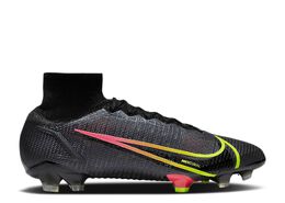 Nike: Чёрные кроссовки  Mercurial