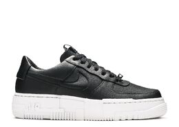 Nike: Чёрные кроссовки  Air Force 1 Pixel